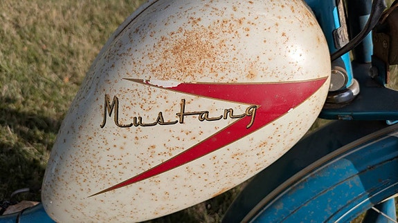 Mustang 613 med Zündappmotor 12 of 12