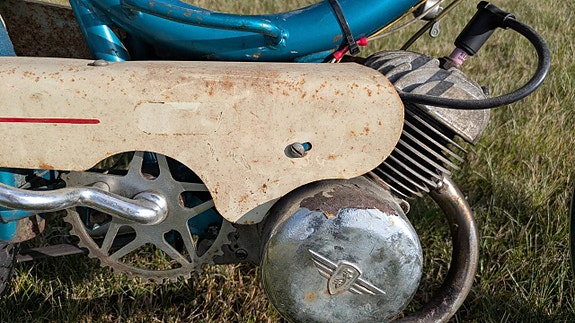 Mustang 613 med Zündappmotor 9 of 12