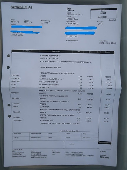 Citroen C4 Picasso 26 of 27