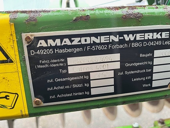 Amazone Catros 4001 6 of 8