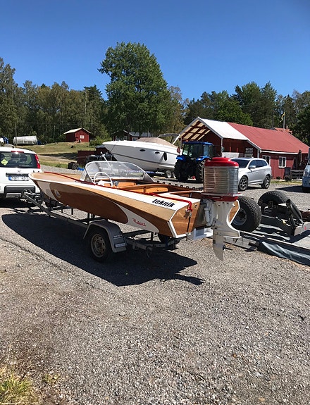 Stoor-Speedy XL, med motor och trailer, säljes. 6 of 8