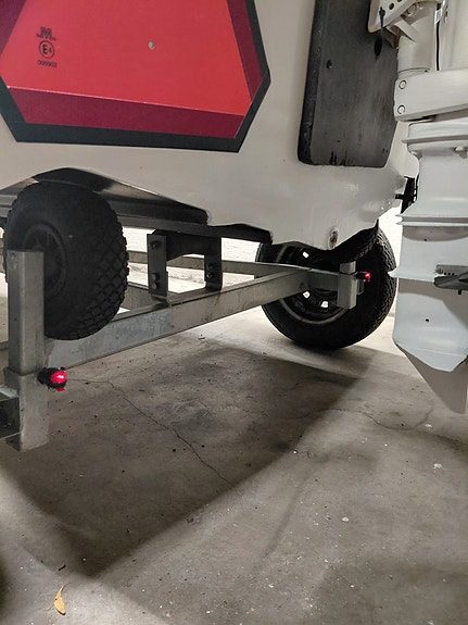 Crescent 430 styrpulpet med 20 hk Johnson + Trailer 18 of 30