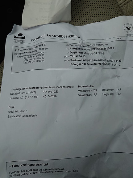 Saab 9-5 9 of 12