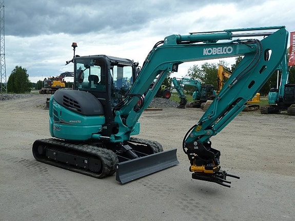 Kobelco SK58SRX-7E / Engcon EC206 m. grip, C-smörj 11 of 17