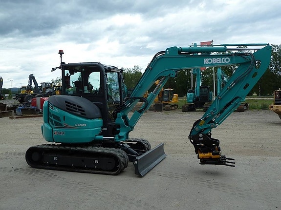 Kobelco SK58SRX-7E / Engcon EC206 m. grip, C-smörj 4 of 17