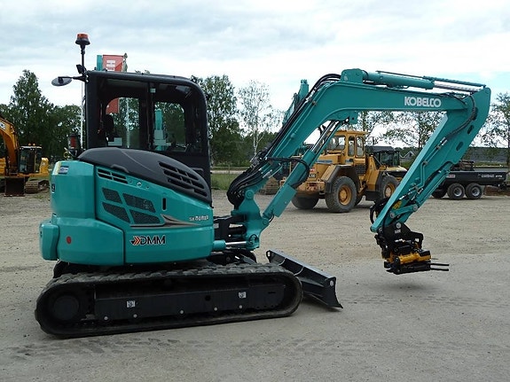 Kobelco SK58SRX-7E / Engcon EC206 m. grip, C-smörj 3 of 17