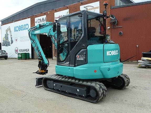 Kobelco SK58SRX-7E / Engcon EC206 m. grip, C-smörj 2 of 17