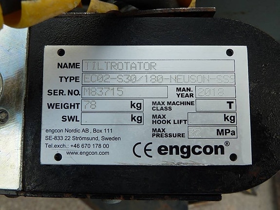 Wacker Neuson ET20 / Engcon EC02, 730 tim. 13 of 15