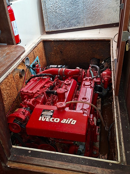 Silje 28 med IVECO 150 hk turbodiesel, under 200 h gångtid! 3 of 30