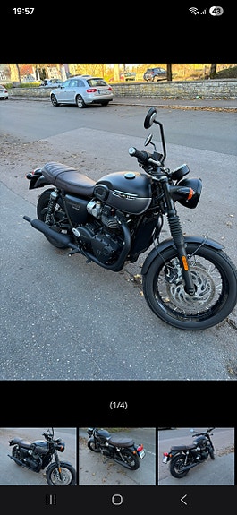 Triumph BONNEVILLE T120 BLACK 3 of 4