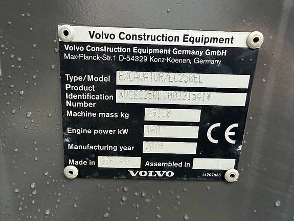 Volvo EC 250 EL 7 of 19