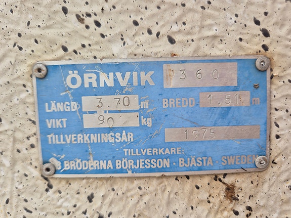 Örnvik 360 plastbåt 7 of 11