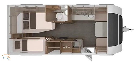 Knaus 590 UK Scandinavian Selection Mikro / Barnkammare 2 of 2