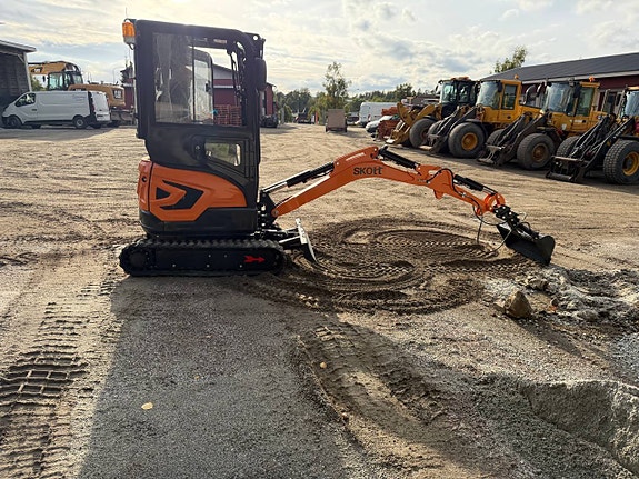 Minigrävare 2 ton – Ny – Diesel – CE 2 of 12