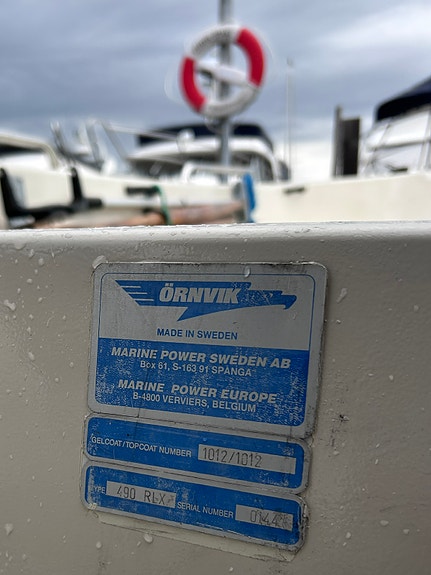 Örnvik 490, Mercury 30 hk (2023) och ny 80-trailer - "Hummerbåt" 6 of 9