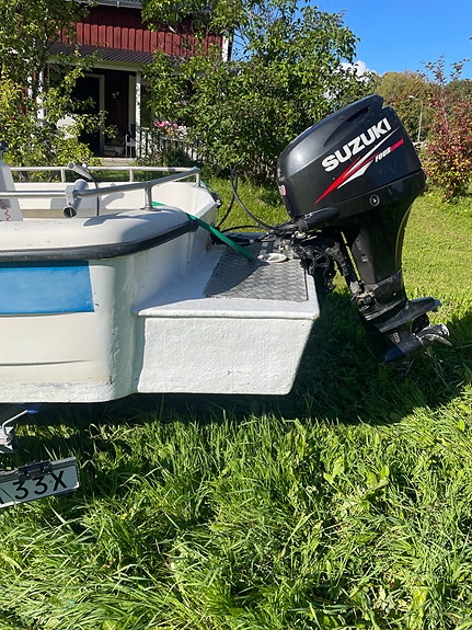Väddö 540 m. Suzuki 60HK 4-takt & BT1000 trailer (80 km/h) 6 of 7