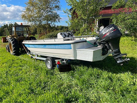 Väddö 540 m. Suzuki 60HK 4-takt & BT1000 trailer (80 km/h) 2 of 7