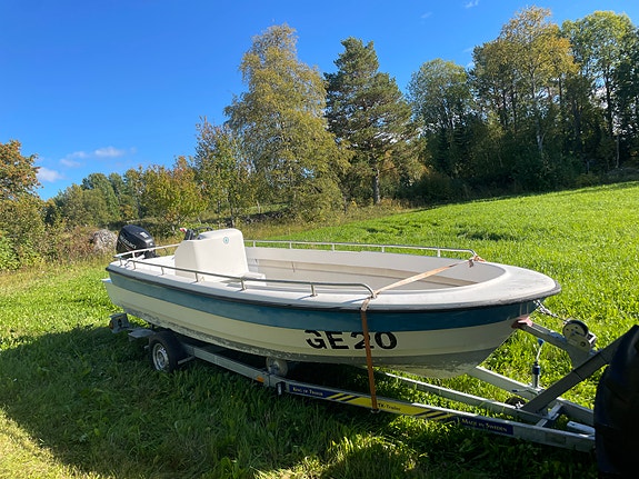 Väddö 540 m. Suzuki 60HK 4-takt & BT1000 trailer (80 km/h) 3 of 7
