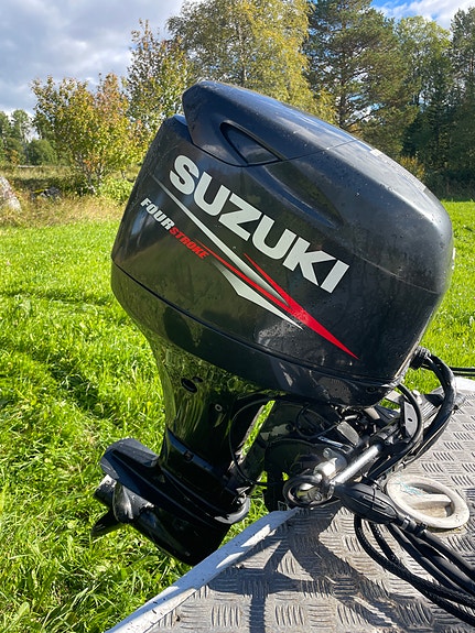 Väddö 540 m. Suzuki 60HK 4-takt & BT1000 trailer (80 km/h) 5 of 7
