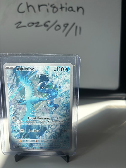 Pokémon Articuno samlarkort holo