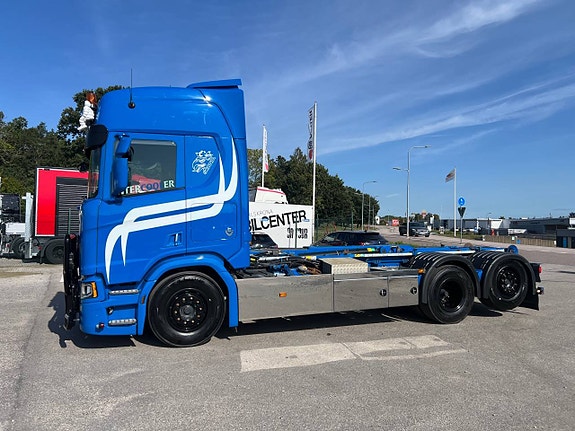 Scania R660 V8 6x2*4 Lastväxlare, ADR, Liftdumper, Euro 6 2 of 12