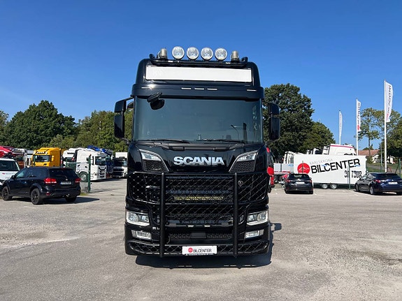 Scania R650 V8 6x4 Tandem Lastväxlare, Kranflak & Liftdumper 5 of 12