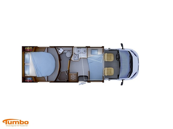 Rapido 696 F 65ans 140hk Automat 3500kg 7 of 7