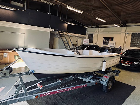 Styrpulpet 4,85 M Yamaha 50hk Autolube Elstart 30 Trailer! 6 of 7