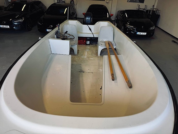Styrpulpet 4,85 M Yamaha 50hk Autolube Elstart 30 Trailer! 7 of 7