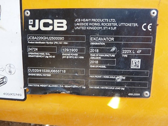 JCB 220X LC 14 of 17