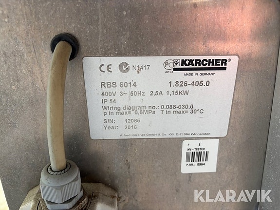 Borsttvätt Kärcher RBS 6014 5 of 6