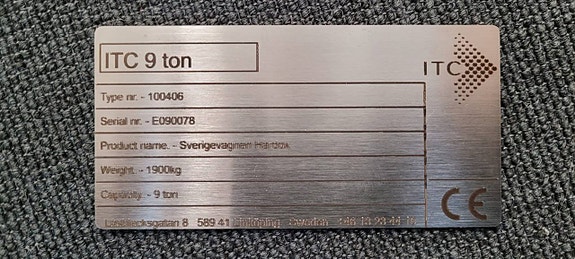 Tippvagn / Schaktvagn ITC 9 ton 5 of 5