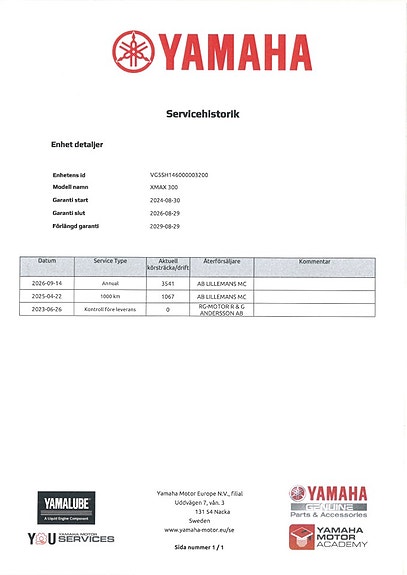 Yamaha X-Max 300 8 of 8