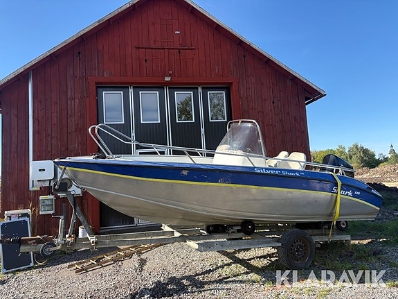 Aluminiumbåt med trailer Silver Shark 580 2 of 6