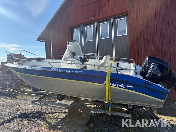 Aluminiumbåt med trailer Silver Shark 580 3 of 6