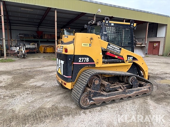 Kompaktlastare Cat 277B 3 redskap 5 of 6