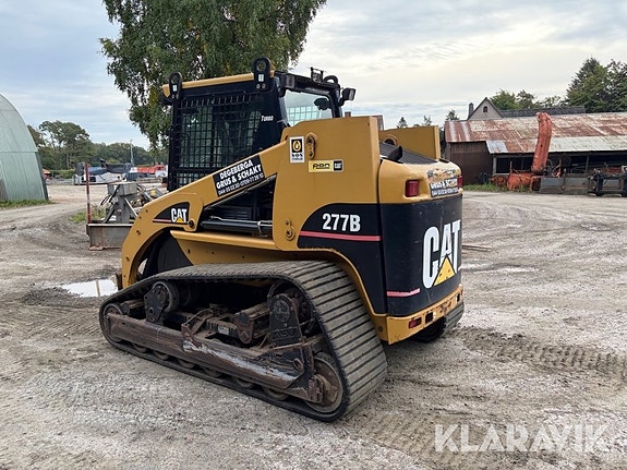 Kompaktlastare Cat 277B 3 redskap 3 of 6