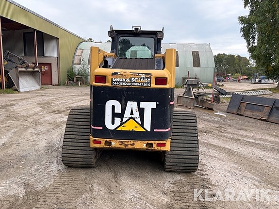 Kompaktlastare Cat 277B 3 redskap 4 of 6
