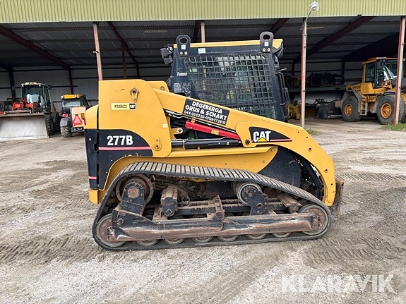 Kompaktlastare Cat 277B 3 redskap 6 of 6