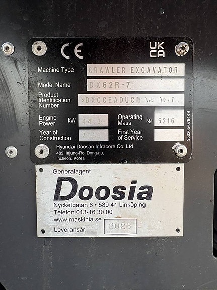 Develon DX 62 R-7 23 of 23