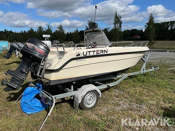 Motorbåt Uttern 4602 Mercury 40 2 of 6