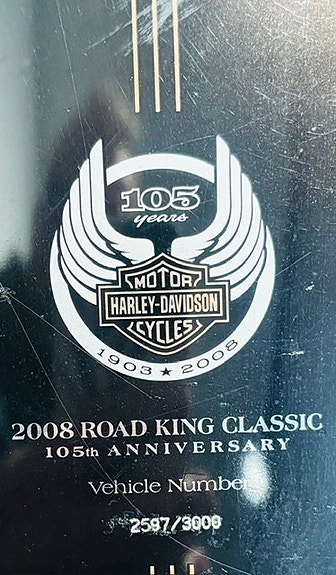 Harley-Davidson FLHRC Road King Classic, Jubileums-Hoj, Limiterad Upplaga! 5 of 7