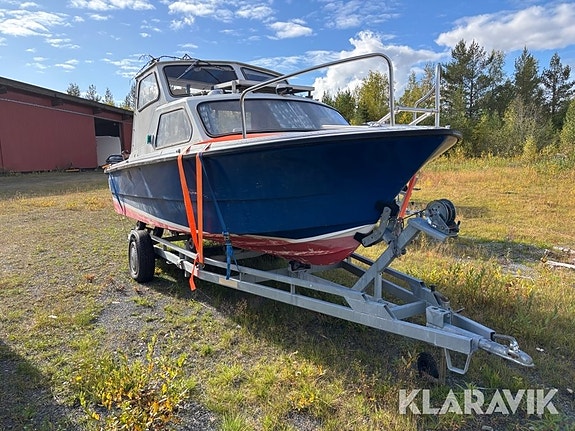 Kabinbåt Örnvik 570 med båtvagn 3 of 6