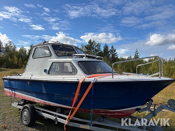 Kabinbåt Örnvik 570 med båtvagn 4 of 6
