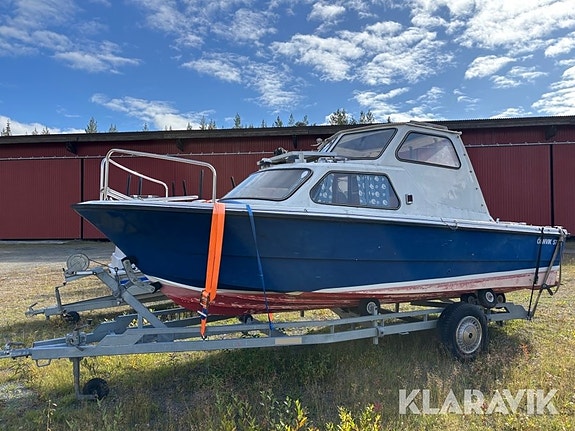 Kabinbåt Örnvik 570 med båtvagn