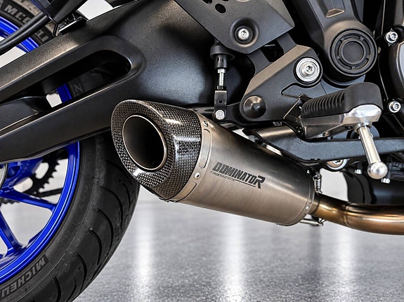 Yamaha Tracer 7 | Dominator sportavgassystem | Tail tidy 5 of 6