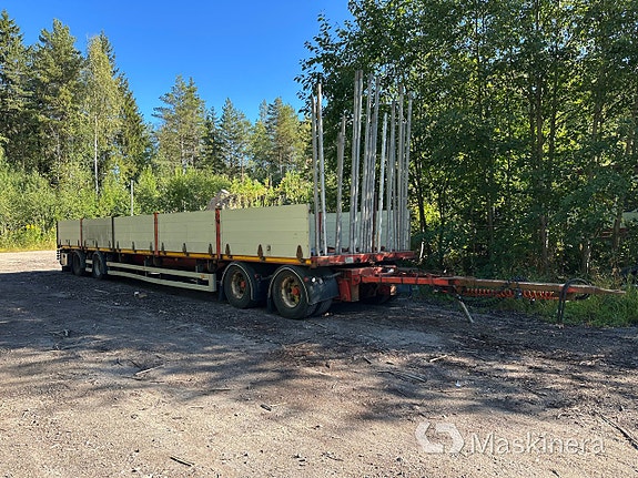 Flakvagn BK-Släp 4 axlad 2 of 27
