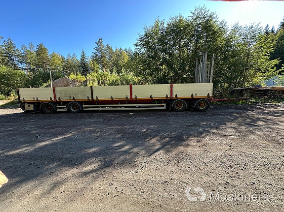 Flakvagn BK-Släp 4 axlad 3 of 27