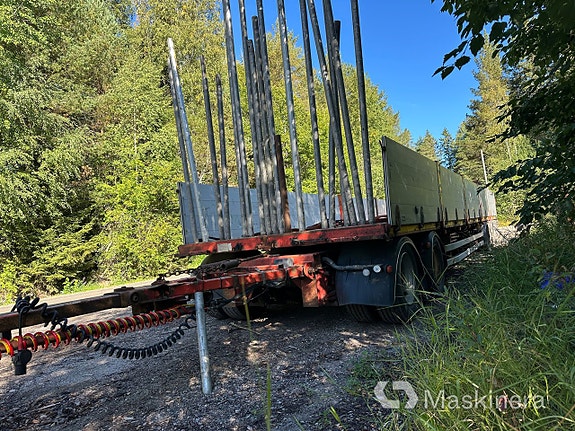 Flakvagn BK-Släp 4 axlad 9 of 27
