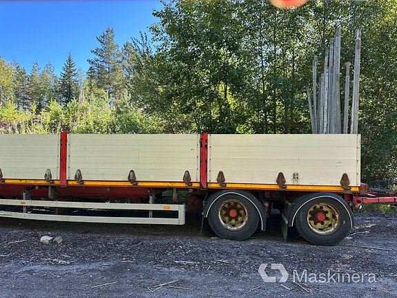 Flakvagn BK-Släp 4 axlad 12 of 27